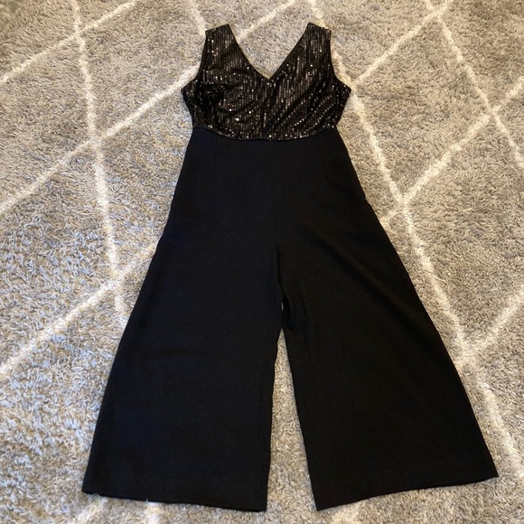 🌼 H&M Black Sequinned Jumpsuit - Picture 6 of 6